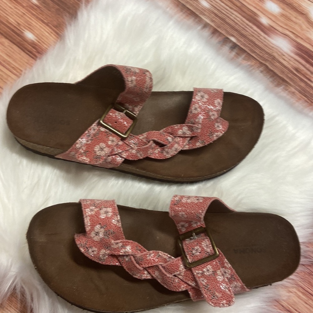 Sonoma Goods for Life Braid Strap Leather Sandals - Picture 5 of 9